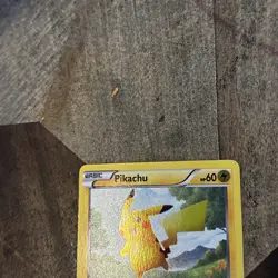 Pikachu Pokemon 115/114 Black & White Rare Holo VLP See - Image 5