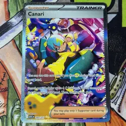 Mega Evolutions Ascended Heroes Canari SIR 291/217 Pack Fresh MINT Pokemon Card - Image 1
