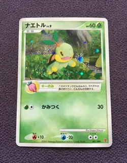 Turtwig Pokemon Card LV.9 Players Limited 2007 Promo Japanese Holo 001/PPP EX - Image 1