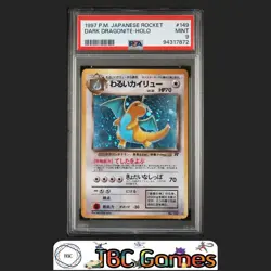Dark Dragonite Japanese Team Rocket Holo #149 PSA 9 - Image 1