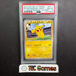 Pitch's Pikachu J League Soccer XY 1st 2nd Print Japanese Sequential PSA 10 - Image 3