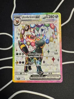 Pokemon TCG - Umbreon ex 176 & Espeon ex 175 Prismatic Evolutions Ultra Rare NM - Image 3