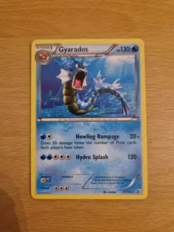 Pokemon TCG Legendary Treasures Gyarados Rare 31/113 - Image 1