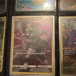 Pokemon TCG Armored Mewtwo Holo Promo SM228 Standard Card English - Image 1