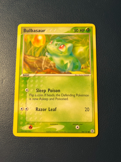 Pokemon TCG- Bulbasaur 54/112 FireRed & LeafGreen Regular - LP - Image 1