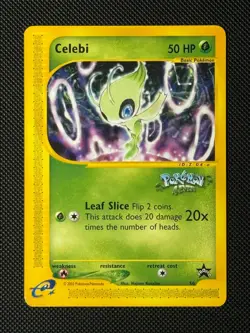 Pokemon Cards Celebi 50 Wizards Black Star Promos Promo NM - Image 1