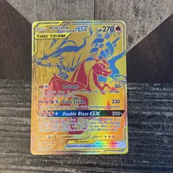 2021 Pokemon Tag Team Reshiram & Charizard GX SM247 Black Star Promo NM - Image 1