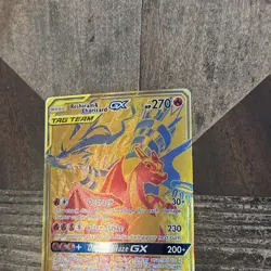 2021 Pokemon Tag Team Reshiram & Charizard GX SM247 Black Star Promo NM - Image 3