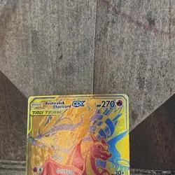 2021 Pokemon Tag Team Reshiram & Charizard GX SM247 Black Star Promo NM - Image 4