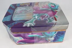 Pokemon TCG: Paradox Clash Tin Set of 2 - Iron Leaves & Walking Wake Sealed Tins - Image 4