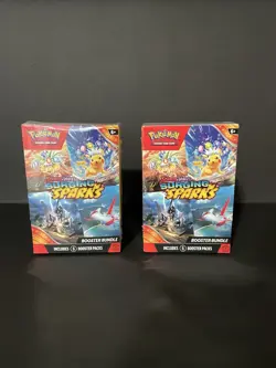 Pokemon 2x Surging Sparks Booster Bundles - SEALED - Image 1