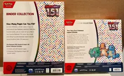 Pokemon TCG Scarlet & Violet 151 Binder and Poster Collection Box Set Lot - New - Image 2