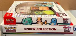 Pokemon TCG Scarlet & Violet 151 Binder and Poster Collection Box Set Lot - New - Image 5