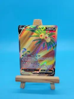 Alolan Exeggutor V (Full Art) 071/078 Pokemon GO Holo - Image 1