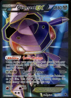 Genesect EX 120/124 Ultra Rare - Pokemon XY: Fates Collide NM - Image 1