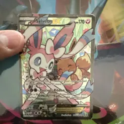 Pokemon Sylveon EX Full Art Ultra Rare Holo RC32-32 Generations - Image 2