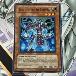 GLAS-EN033 Spirit of the Six Samurai : Common 1st Edition YuGiOh Card - Image 1