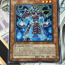 GLAS-EN033 Spirit of the Six Samurai : Common 1st Edition YuGiOh Card - Image 3