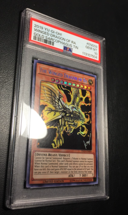 The Winged Dragon of Ra | Secret Rare | 2019 TN19 | PSA 10 Gem Mint | Yu-Gi-Oh - Image 3