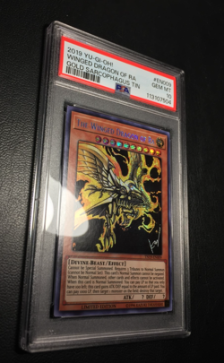 The Winged Dragon of Ra | Secret Rare | 2019 TN19 | PSA 10 Gem Mint | Yu-Gi-Oh - Image 4
