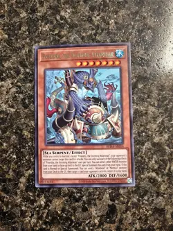 Yugioh Poseidra, The Storming Atlantean (Asian English) - SUDA-AE016 - Rare - LP - Image 1