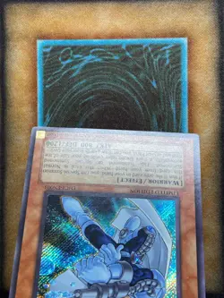Yugioh Elemental Hero Bubbleman EHC1-EN003 Secret Rare Limited Edition MP - Image 5
