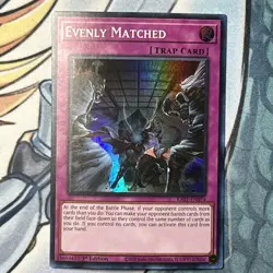 Yugioh - Evenly Matched - RA01-EN074 Super Rare 1st Ed NM 🥶 - Image 1