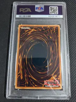 Yugioh Thestalos the Firestorm Monarch DR3-EN081 Super Rare PSA 9 Mint! - Image 2