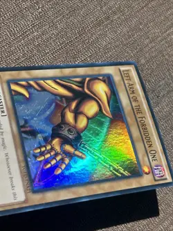 Yugioh Left Arm Of The Forbidden One YGLD-ENA21 ULTRA RARE 1996 Lightly Played - Image 5