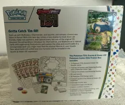 Pokemon TCG Pokemon 151 Pokemon Center Exclusive Elite Trainer Box ETB Sealed - Image 2
