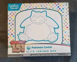 Pokemon TCG Pokemon 151 Pokemon Center Exclusive Elite Trainer Box ETB SEALED - Image 1