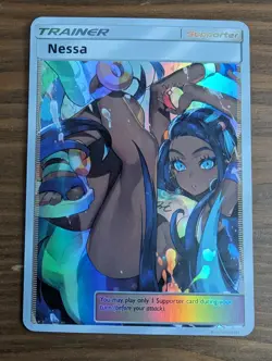 Nessa Pokemon Anime Waifu Sexy Doujin ACG Custom DIY Trainer Art Foil card - Image 1