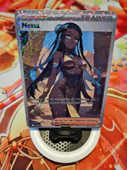 Nessa Sexy Full Art Pokemon Custom Waifu Card DESERT QUEEN - Image 2