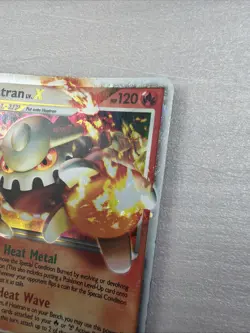 Pokemon 2008 TCG Diamond and Pearl Stormfront Heatran LV.X 97/100 Ultra Rare LP - Image 4