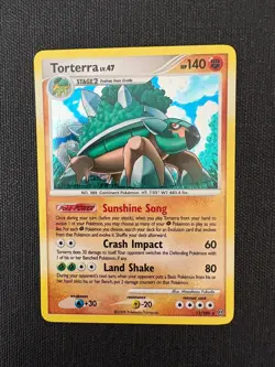 Torterra LV.47 - Pokemon - 11/100 - Diamond & Pearl Stormfront Holo Rare LP - Image 5