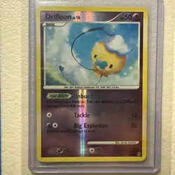 Drifloon SH1 Stormfront Set Shiny Cards Reverse Holo Rare 2008 English Pokemon - Image 1
