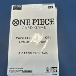 One Piece TCG OP08 Two Legends Pre-Release Pack - ENGLISH SEALED Promotional - Image 1