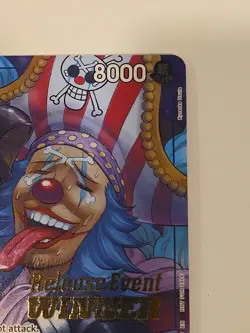 Buggy P-084 Release Event Winner Promo One Piece English NM - Image 3
