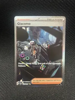 Giacomo 267/193 - Paldea Evolved - Special Illustration Rare Pokemon TCG Card - Image 1
