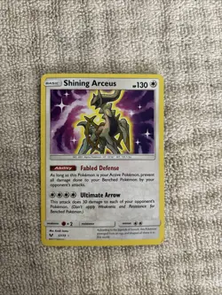 Pokemon TCG Shining Arceus Shining Legends Holo Rare Card 57/73 - Image 1