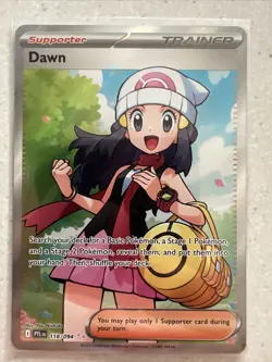 Dawn 118/094 NM/M Full Art Ultra Rare Phantasmal Flames Pokemon Card English - Image 1