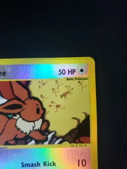 🇺🇸 Eevee 54/144 Card Pokemon Skyridge WOTC Wizards Reverse Holo Rare Good - Image 5