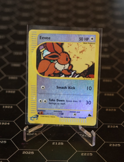2003 Pokemon Skyridge 54/144 - Eevee - Reverse Holo - LP - Image 1