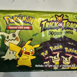 Pokemon TCG 2023 Trick or Trade BOOster Bundle (50 Mini-Packs) FACTORY SEALED! - Image 3