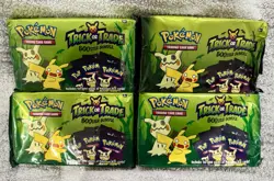 Pokemon TCG 2023 Trick or Trade Booster Bundle Halloween Edition 4 SEALED bags - Image 1