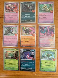 2024 Trick Or Trade Cosmos Holo Pokemon TCG Card Bundle Joblot Selection. - Image 1