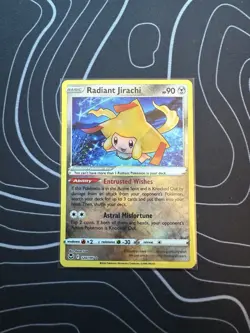Pokemon TCG Radiant Jirachi Card 120/195 Swsh12: Sword & Shield Silver Tempest - Image 1
