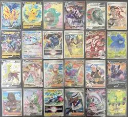 10 Pokemon Ultra Rare Card Lot - V, ex, GX, VMAX, VSTAR, Full Art Trainers - Image 1