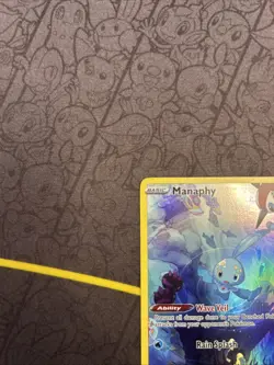 Manaphy Pokemon Crown Zenith Galarian Gallery GG06/GG70 Full Art Holo Rare NM - Image 2