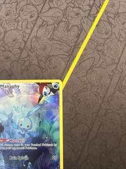 Manaphy Pokemon Crown Zenith Galarian Gallery GG06/GG70 Full Art Holo Rare NM - Image 3